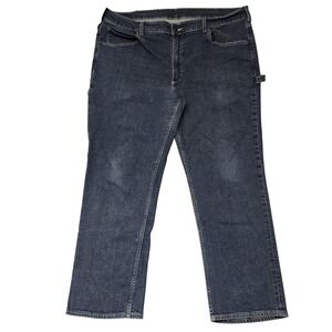 40 Grit‎ Jeans Mens 44x27 Blue Denim Slim Fit Carpenter Workwear Duluth Trading